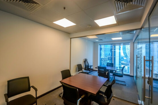serviced office space